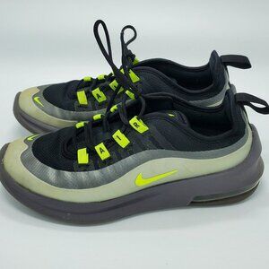 Nike Air Max  Yellow Lace up Casual Shoes Size 3Y